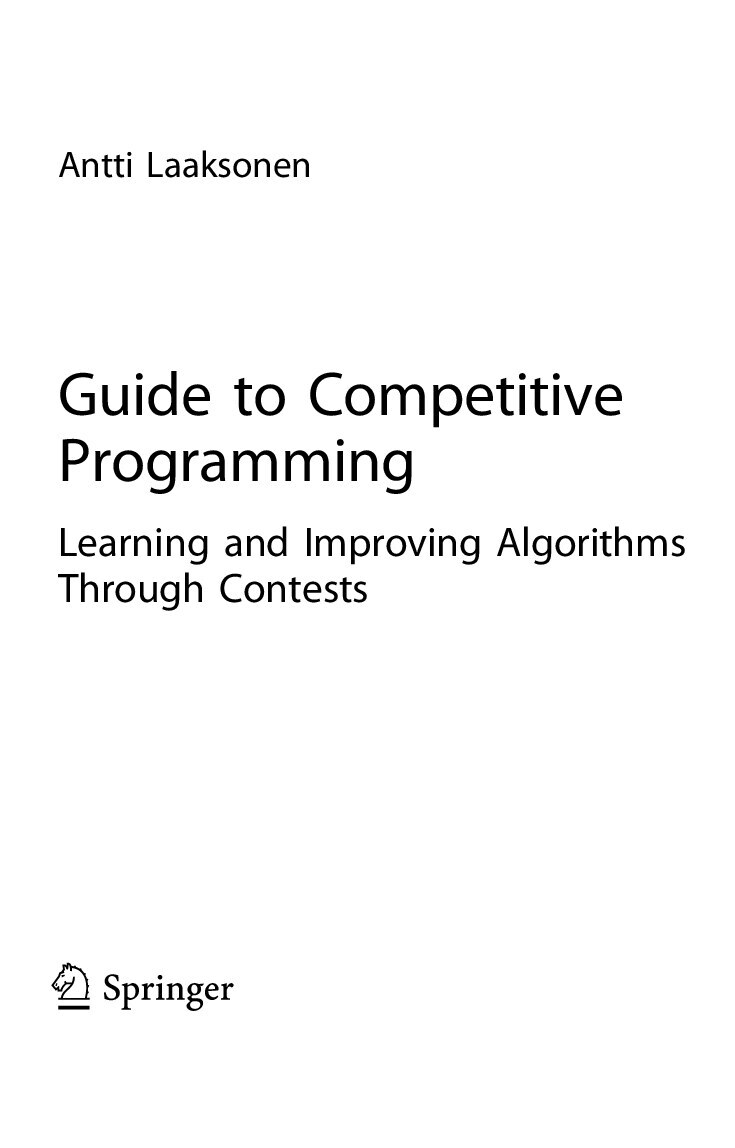 Guide to Competitive Programming